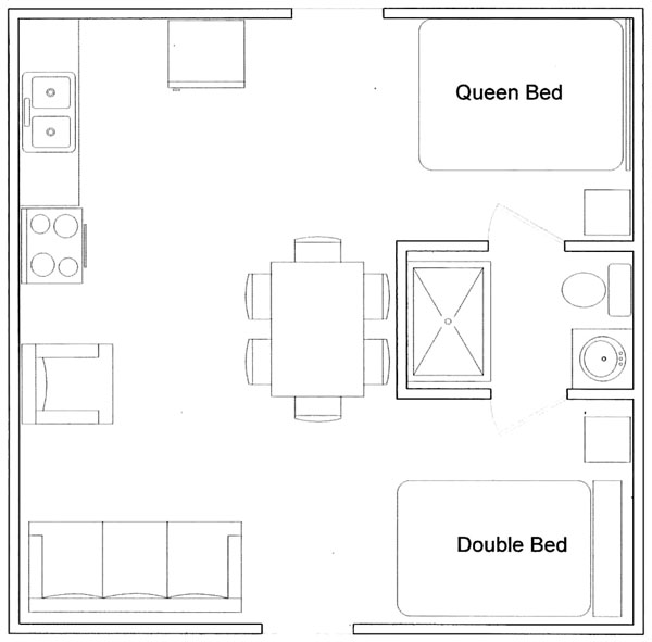 Rock Village Court - Cabin 7
